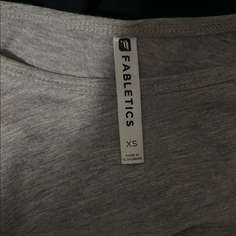 Fabletics Gray Top XS